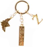 Nintendo Zelda Sleutelhanger Metal Charm Goudkleurig