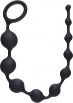 Lola Toys - First Time - Long Pleasure Chain - Buttplug met Kralen - Extra Lang - Flexibele Anaal Ballen/ Kralen/ Ketting met handgreep - Anal Beads - Anaalplug 100% Siliconen - Pr