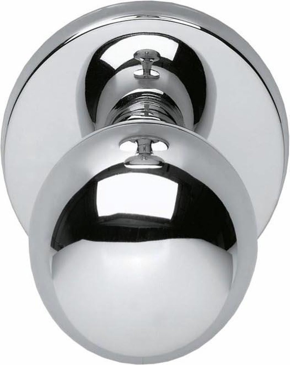 Intersteel Voordeurknop bolrond 50 mm chroom