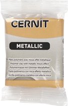 Cernit - Boetseerklei - Afbak Klei - Porseleinlook - Goud Metallic (050) - 56 gram - 1 stuk