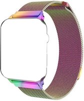 Merkloos Milanees bandje - Apple Watch Series 1/2/3 (42mm) - Rainbow