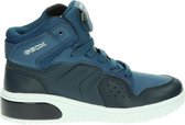 Geox XLED Blauwe Sneakers  Jongens 34