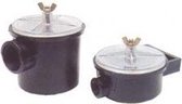 Koel water filter Capaciteit 150 l/h. Afmetingen 145x 80mm. Racor 3/4” (GS30380)