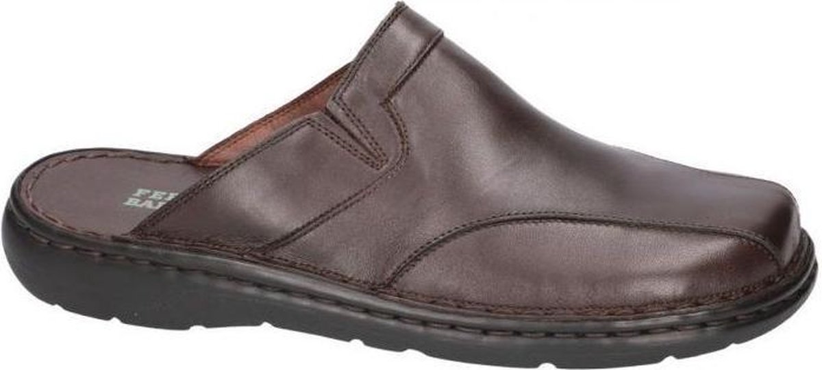 Fbaldassarri -Heren bruin donker pantoffel slippers