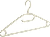 De Kledinghanger Gigant - 40 x Multihanger kunststof wit met draaibare haak, 42 cm