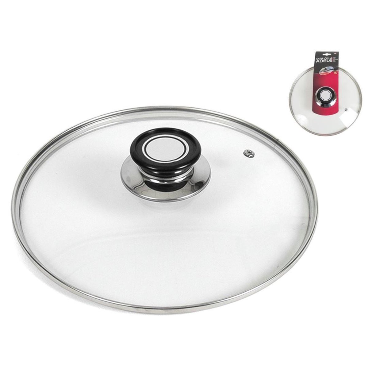 WMF Perfect Plus Glazen deksel 22 cm, voor snelkookpan