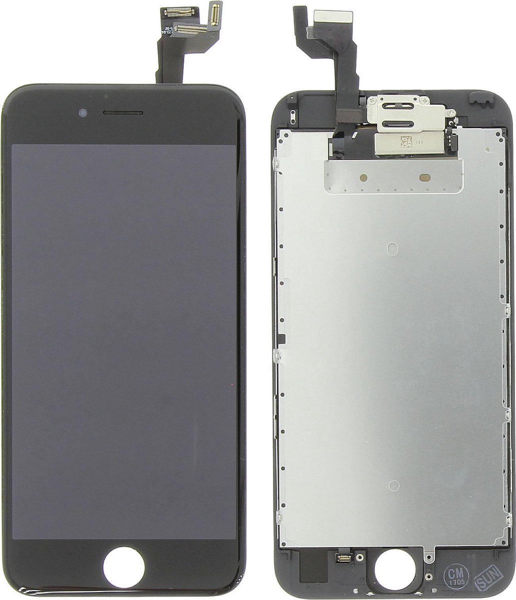 Voorgemonteerd iPhone 6S Scherm (LCD + Touchscreen + Onderdelen) Zwart A+ Kwaliteit
