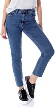 ONLY ONLEMILY LIFE HW ST RAW CR AN MAE05 NOOS Dames Jeans - Maat W27 X L32