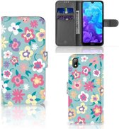 Huawei Y5 (2019) Hoesje Flower Power