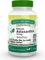 Astaxanthin 12mg - Natural (non-GMO) (30 Softgels) - Health Thru Nutrition