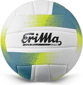 Erima Flash Pro Ballon De Handball Taille 3 Bleu/Citron Vert - Hybride Résistant
