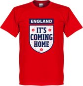 It's Coming Home England T-Shirt - Rood - S