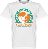 Ivoorkust Afrika Cup Winners T-Shirt 2015 - XXXXL