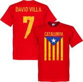 Catalonië David Villa T-shirt - 3XL