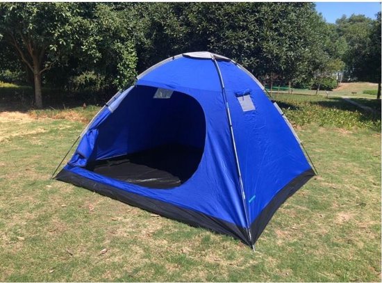 Benson Tent - Koepeltent 4 Persoons - Polyester - 240 x 210 x 130 cm | bol. com