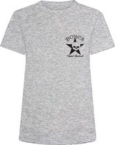 Bones Sportswear Dames T-shirt Basic Grey maat XL -SALE