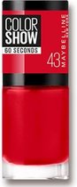 Maybelline Color Show Nagellak - 43 Red Apple 7 ml