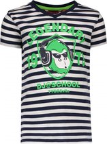 TYGO & Vito Jongens T-Shirt Monkey - Blauw - Maat 92