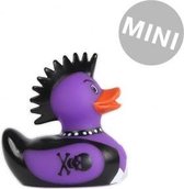 Deluxe Mini Punk Rocker Duck van Bud Duck: Mooiste Design badeend ter Wereld