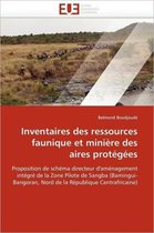 Inventaires des ressources faunique et minière des aires protégées