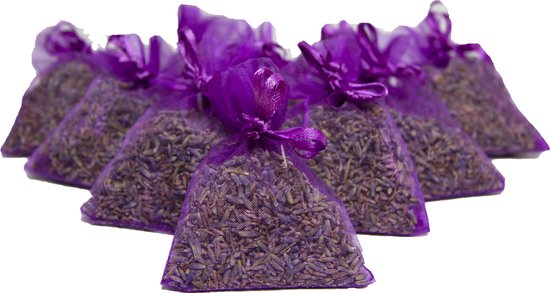 ondanks heuvel boete Bio scents Franse Lavendel geur zakjes 10 stuks paars - biologisch | bol.com