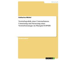 Vertriebspolitik eines Unternehmens. Umsetzung und Steuerung einer Vertriebsstrategie im Planspiel TOPSIM