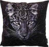 Jaguar Animal Kussenhoes | Katoen / Polyester | 45 x 45 cm | Panter