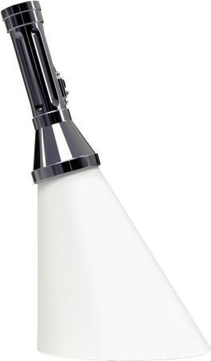 Qeeboo Flash LED Lamp Metallic Titanium