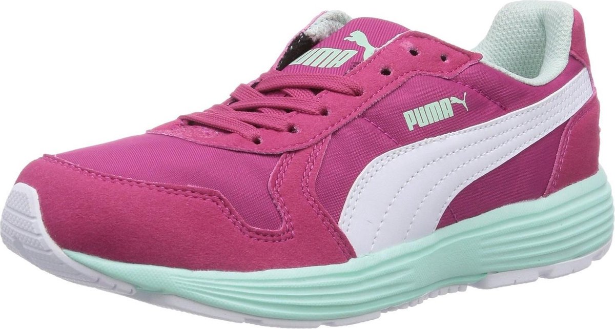 Puma Sneakers Ftr St Runner Dames Paars Groen Maat 42 bol