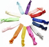 Set van 8 Haarbandjes Multicolor | Twist & Wrist