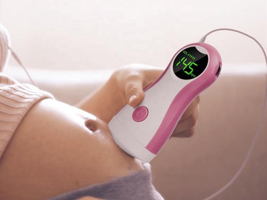 Bol Com Premium Doppler Baby Hartslag Monitor Mini Roze