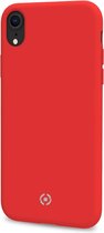 Celly Feeling Silicone Back Cover Apple iPhone XR Rood
