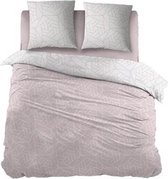 Snoozing Laslo - Flanel - Dekbedovertrek - Lits-jumeaux - 240x200/220 cm + 2 kussenslopen 60x70 cm - Pink