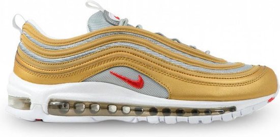 Nike Air Max 97 SSL sneaker goud zilver maat 42.5 | Bestel nu!