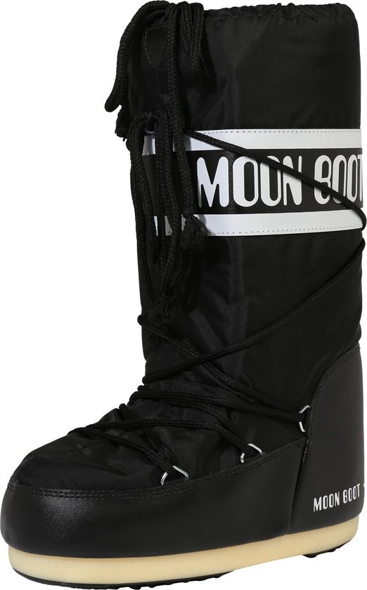 Bottes Moon Boot en nylon noir Taille 35-38 | bol
