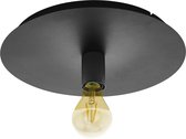 EGLO Passano 1 Plafondlamp - 1 lichts - Ø35 cm - E27 - Zwart