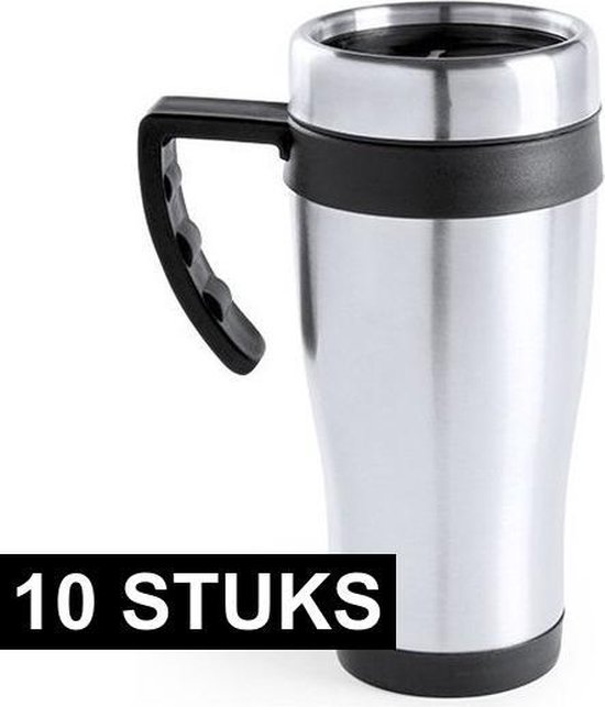 4 stuks roestvrijstalen bekers, onbreekbare campingmokken (180 ml/st