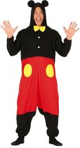 Mickey & Minnie Mouse Kostuum | Muis Met Een Grote Rode Broek Mickey Kostuum | Maat 52-54 | Carnavalskleding | Verkleedkleding