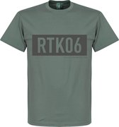 Retake RTK06 Bar T-Shirt - Zink - M