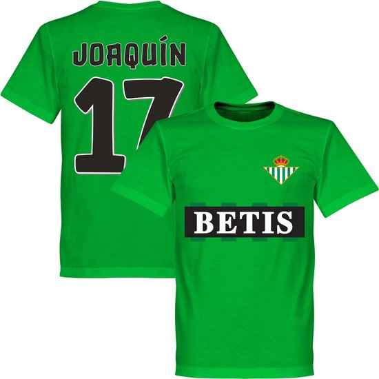 Real Betis Joaquin 17 Team T-Shirt - Groen - XS