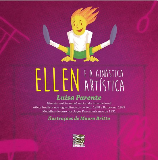 Ellen e a ginástica artística - cover