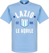 Lazio Roma Established T-Shirt - Lichtblauw - XXL