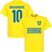 Zweden Ibrahimovic 10 T-Shirt - XXXL