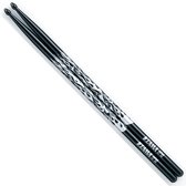 Tama Rhythmic Fire Sticks O5A-F-BS, zwart met zilverenm Muster - Drumsticks