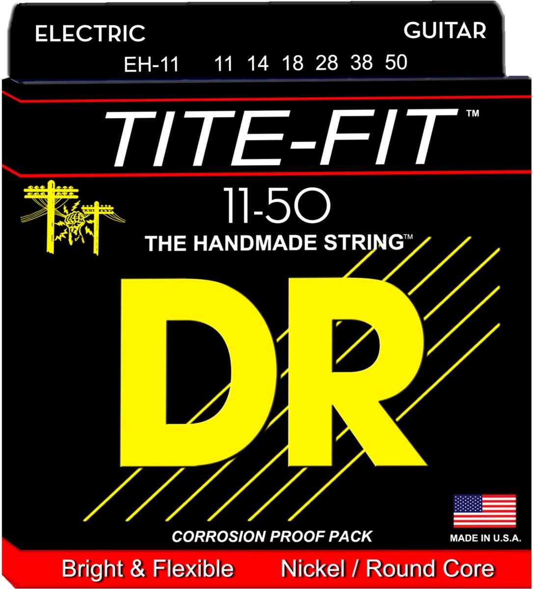 DR Tite-Fit EH-11 011 snarenset voor elektrische gitaar