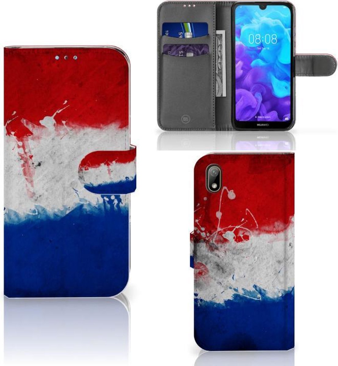 Huawei Y5 (2019) Bookstyle Case Nederland op Prijzenvolger.com