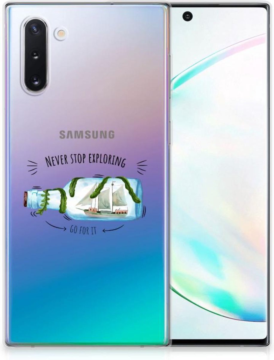 Samsung Galaxy Note 10 Telefoonhoesje met Naam Boho Bottle