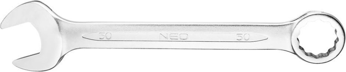 Neo Tools Steek/ringsleutel 50mm DIN 3113 CrV Staal TUV M+T