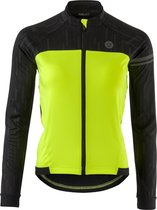 AGU HIVIS Thermo Fietsjack Essential Dames HIVIS - Zwart - XS - Reflecterend - Winddicht - Waterafstotend