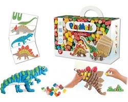 foto van PlayMais Fun to Play Dino's - Mais bouwstenen - Knutselpakket